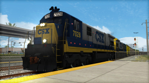 Train Simulator: CSX C30-7 Loco Add-On 1