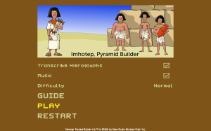 Imhotep, Pyramid Builder 4